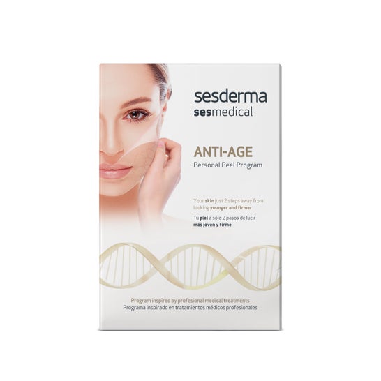 Sesderma Pack Sesmedical Anti-Age Personal Peel Program cream + wipes 