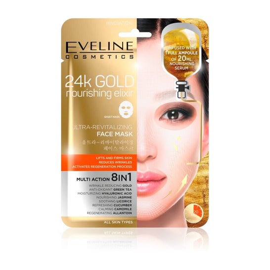 Eveline Cosmetics 24k Gold Nourish Elixir Ultra-Revitalizing 20ml