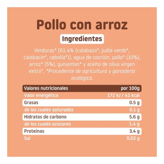 Smileat Potito Bio Flavour z ryżem 230g Smileat Potito Bio Flavour z ryżem 230g