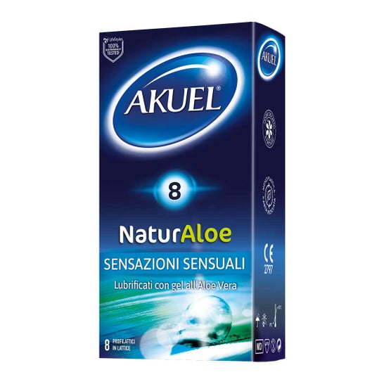 Manix Akuel Naturaloe Preservativos 8uds
