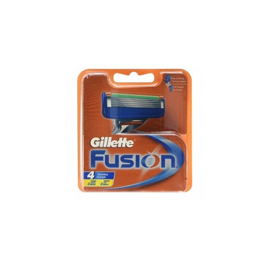 Gillette Fusion Recambios 4 uds