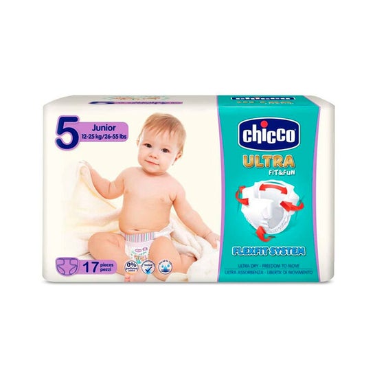 25 Pañales Chicco Airy Talla 2 (3 - 6 Kg)