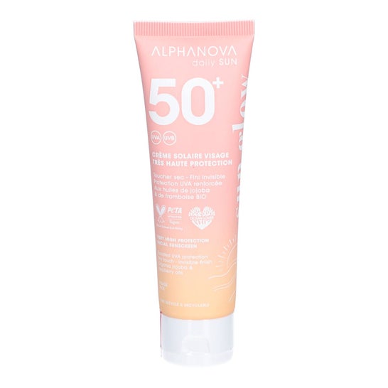 Alphanova Daily Sun Glow Crema Solar Facial Spf50+ Bio 50ml