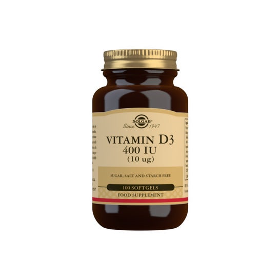 Solgar Vitamin D3 400ui 100cáps