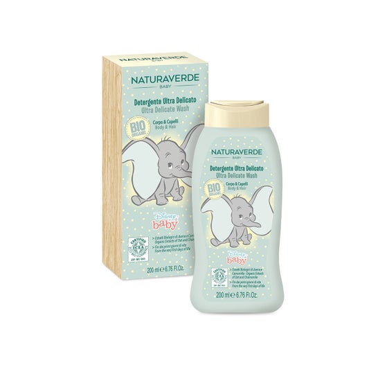 Natura Verde Disney Dumbo Shampoo Gel Oatmeal Chamomile 200ml