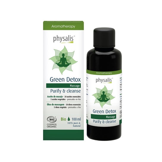 Physalis Green Detox Purifica e Deterge Olio da Massaggio 100ml