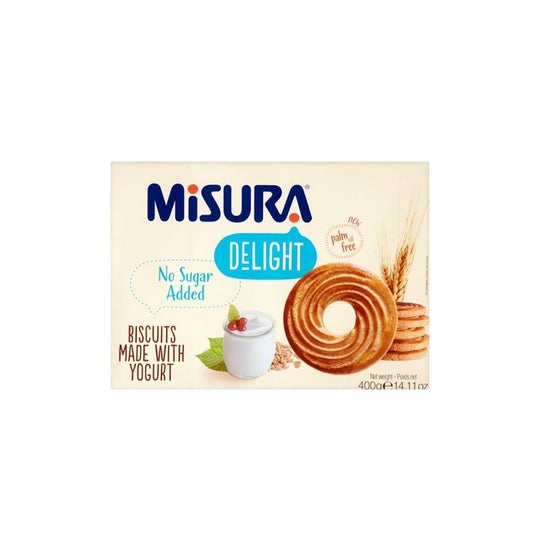 Misura DolceSenza Biscuits with Yogurt 400g