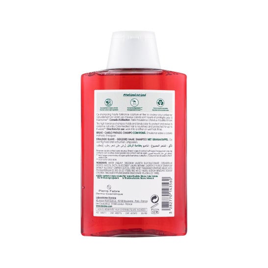 Klorane Champú a la Granada 200 ml