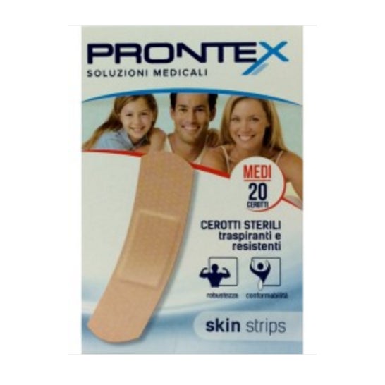 Prontex Skin Strips Medio 20Pz