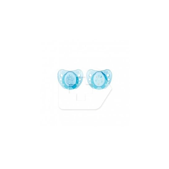 Chicco® Chupete Caucho Anatómico 0 M+ Azul 2 uds