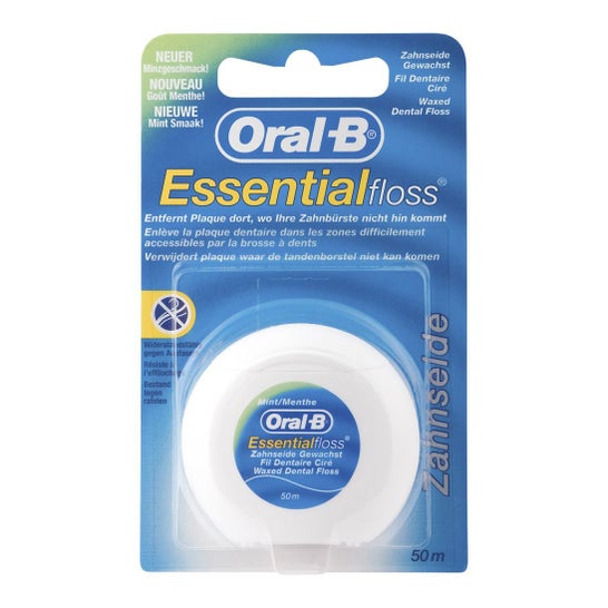 Oral-B Essential Floss seda dental con cera menta 50m 1ud