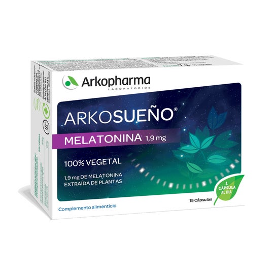 Arkopharma Arkosueño Melatonina 1,9mg 15caps