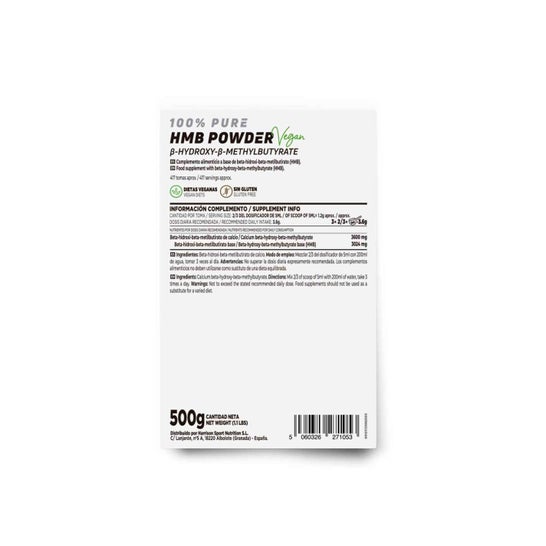 HSN HMB Puro en Polvo 500g