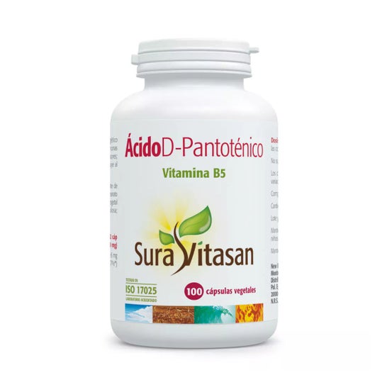 Sura Vitasan Ácido D-Pantoténico 100 caps