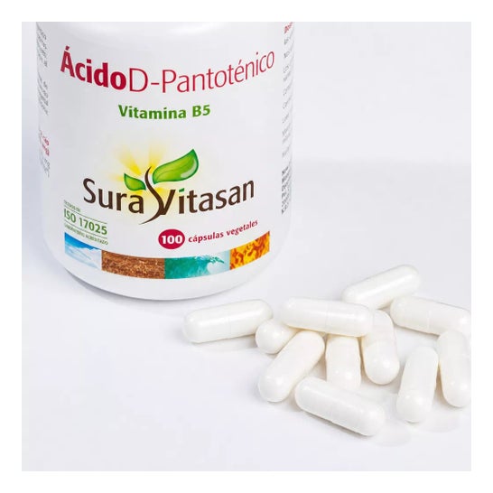 Sura Vitasan Ácido D-Pantoténico 100 caps