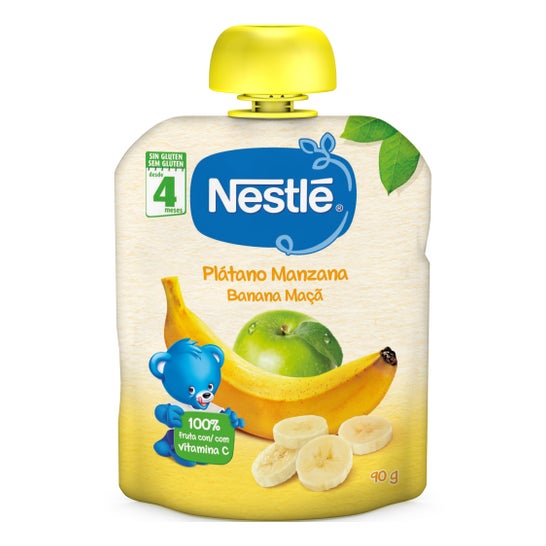Nestle NaturNes Platano y Manzana 90gr