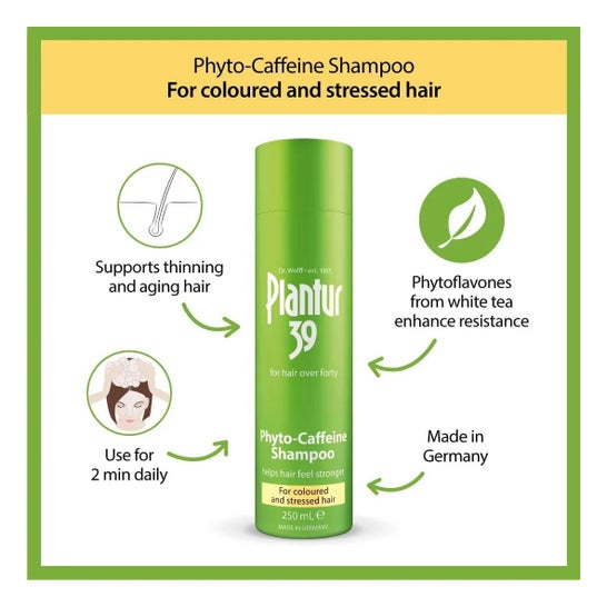 Plantur39 Phyto-Caffeine Champú Cabellos Teñidos 250 ml