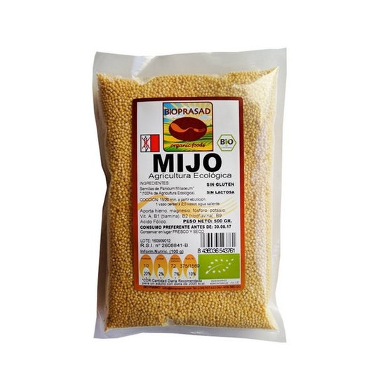 Bioprasad Mijo Grano sin Gluten Bio 500g