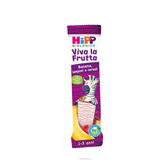 Hipp Bio Viva La Fruta Barrita Cereales Banana Frambuesa 23g