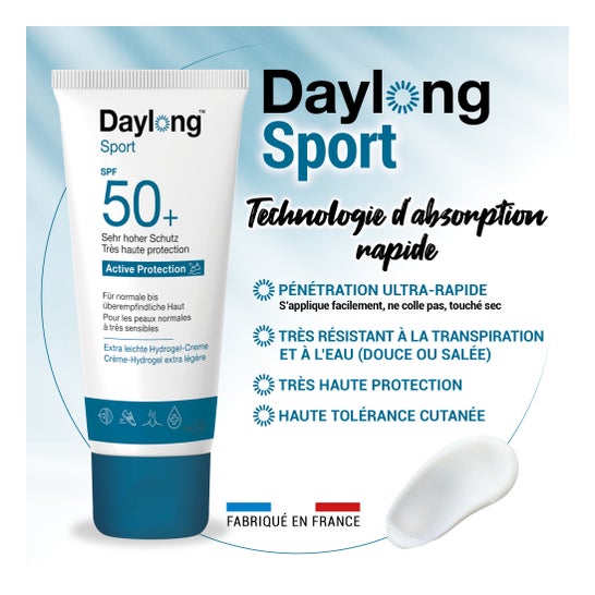 Daylong Sport Crème-Hydrogel Extra Légère Spf 50+ 200 ml