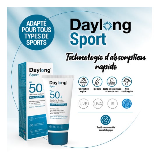 Daylong Sport Crème-Hydrogel Extra Légère Spf 50+ 200 ml