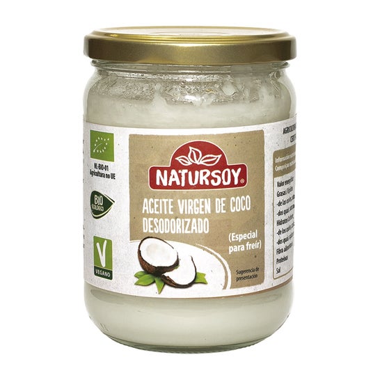 Natursoy Aceite De Coco Desodorizado Especial Freír Eco  400g