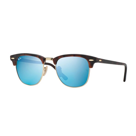 Ray-Ban Clubmaster Flash Lenses Rb3016 Carey Azul Flash 1ud