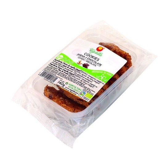 Vegetalia Galletas Cookies de Avena y Chocolate Bio 140g