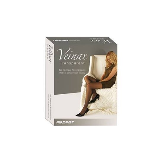 Veinax Clear Socks 2 Grey Smoke Size 1N 1 Pair