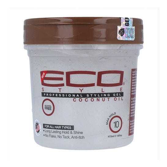 Eco Styler Gel Fissante Olio Cocco Senza Alcol Forte 473ml