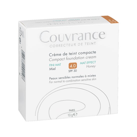 Avène Couvrance Kompaktcreme für fettige Haut honigfarben 9,5g