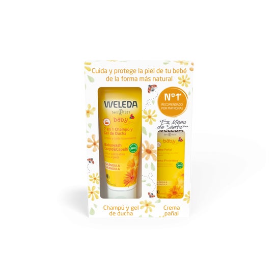 Weleda Pack Crema Pañal Calendula + Champu