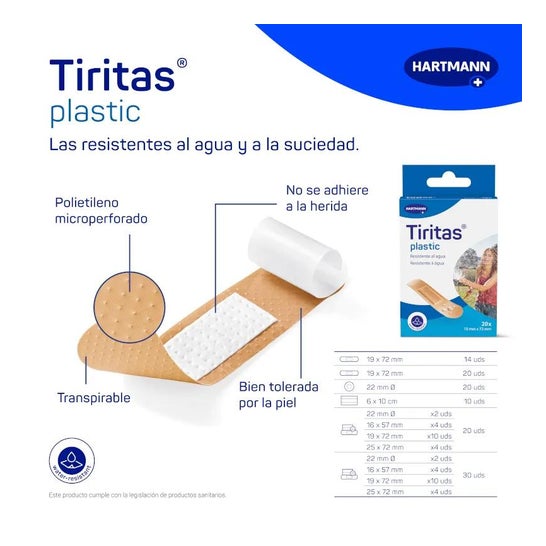 Tiritas Plastic Aposito Cortar 6cmx1m Tiritas Plastic Aposito Cortar 6cmx1m