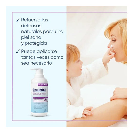 Bepanthol Pack SensiCalm Crema 50g + SensiControl Crema Emoliente 400ml Bepanthol Pack SensiCalm Crema 50g + SensiControl Crema Emoliente 400ml
