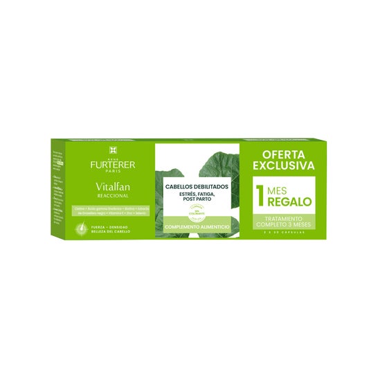 René Furterer Vitalfan Reaktionsbedingter Haarausfall 3x30caps