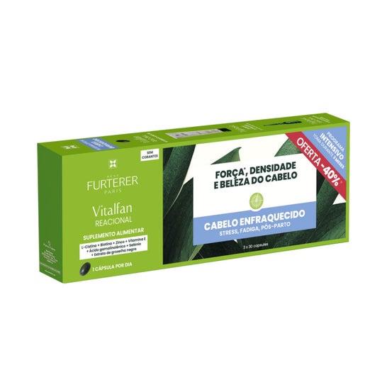 René Furterer Vitalfan Anticaída Reaccional 3x30caps
