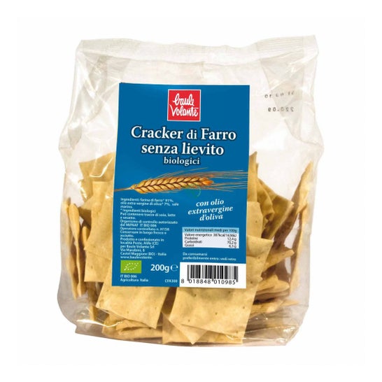 Baule Crackers Farro S/L 200G