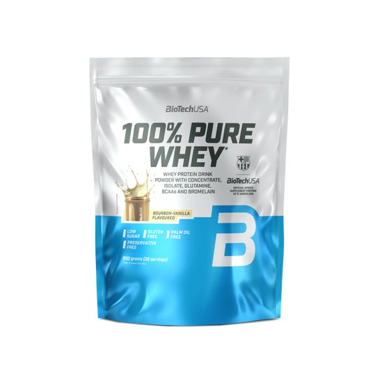 Biotech USA Proteína 100% Pure Whey Vainilla 400 gr
