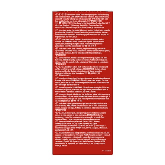 Old Spice Captain After Shave Loción 100 ml