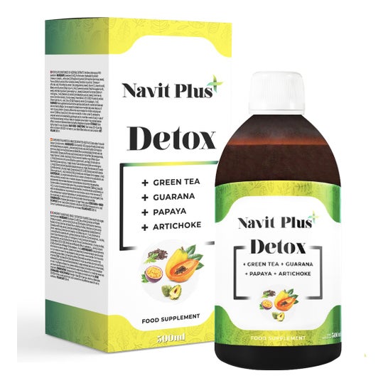 Navit Plus Detox Roter Fruchtgeschmack 500ml