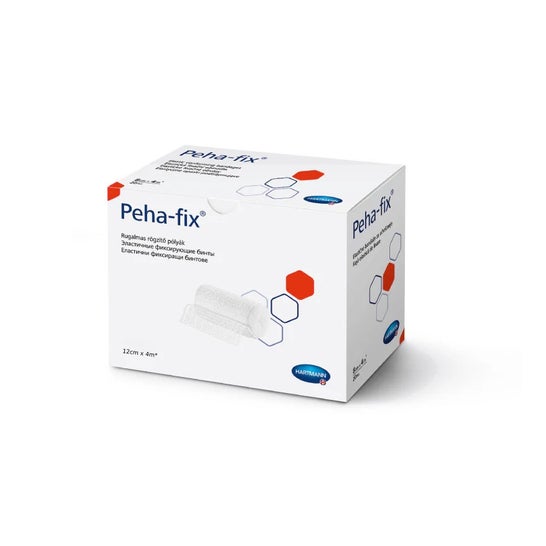 Hartmann Peha-Fix Ligadura Fixação Elástica 12cmx4m 1 Unidade