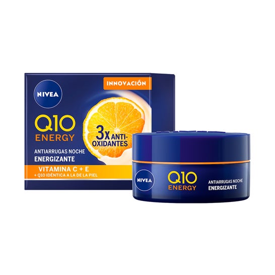 Nivea Q10+ Vitamin C Anti-Wrinkle Energising Night Cream 50ml