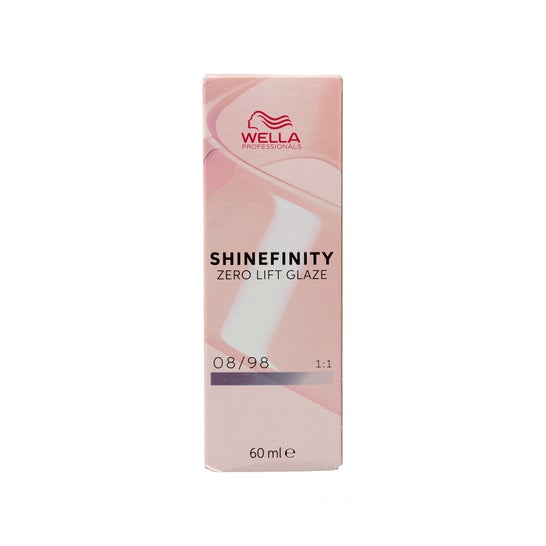 Wella Shinefinity Tinte Zero Lift Glaze Color 08/98 90ml