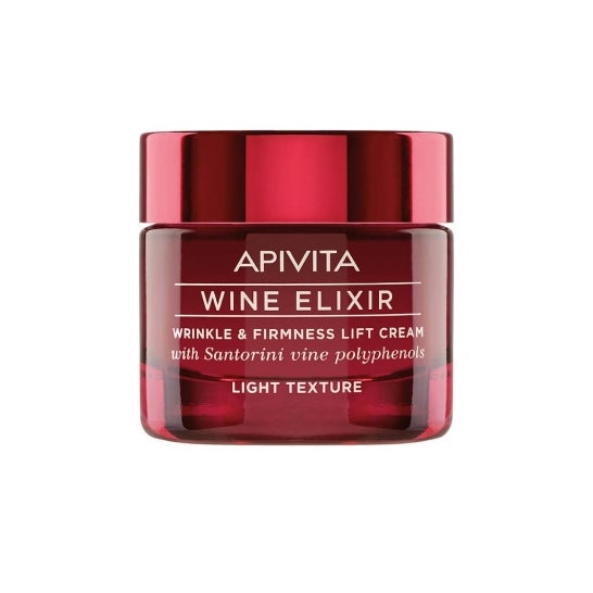 Apivita Wine Elixir antirughe e crema rassodante con effetto lifting - Texture Light Texture 50ml