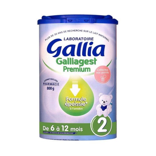 Latte Premium Galliagest 2° età 800 G