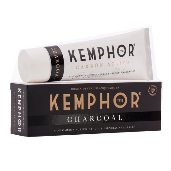 Kemphor 1918 Houtskool Tand Whitening Cream 75 ml