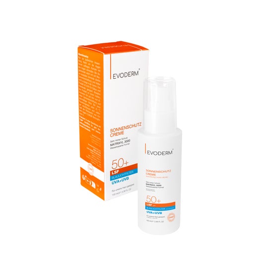 Evoderm Crema Solar Spf50+ con Matrixyl 3000 UVA+UVB 100ml