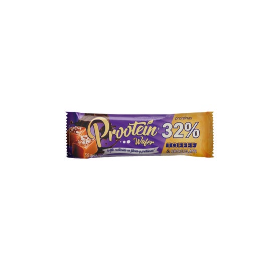 Menufitness Barritas Protein Waffer 32% Chocolate Toffee 50g
