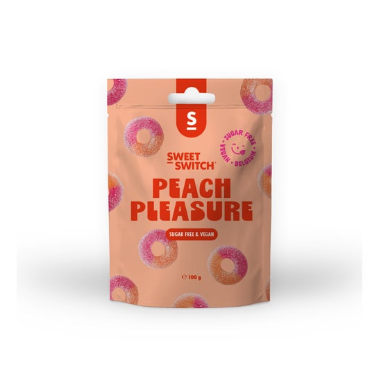 Sweet Switch Caramelos Sin Azúcar Peach Pleasure 100 g