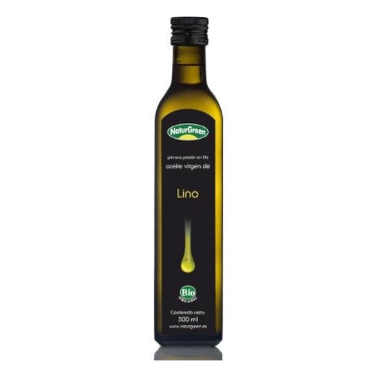 Olio di lino biologico Naturgreen 500 ml